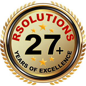 RSolutions 27th Anniversary Logo